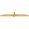 Ekena Millwork Eugene Rough Sawn Timber Gable Bracket, Western Red Cedar, 84"W x 14"H x 4"D x 4"F, 4/12 Pitch GBW084X14X0404EUG00RWR - alternate 5